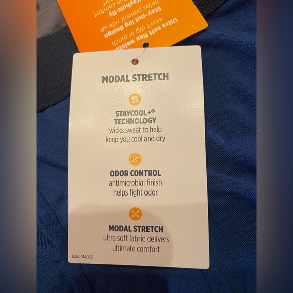 JOCKEY 2 PAIR LONG LEG BOXER BRIEFS ACTIVE ULTRA SOFT MODAL STRETCH MEDIUM 32-34 - Picture 4 of 6